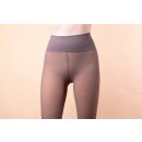 Fleecestrumpfhose grau